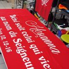 Banderole personnalisé en Guadeloupe et Martinique – Empreinte Marquage