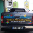 Total Covering (voiture) personnalisé en Guadeloupe et Martinique – Empreinte Marquage